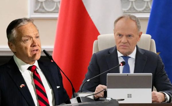 Tusk kwestionuje lojalność USA wobec Polski. Głos zabrał ambasador Rose